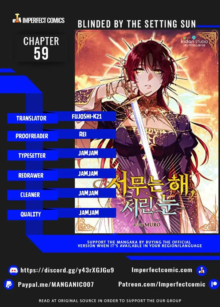 Blinded By The Setting Sun Chapter 59 - Page 1
