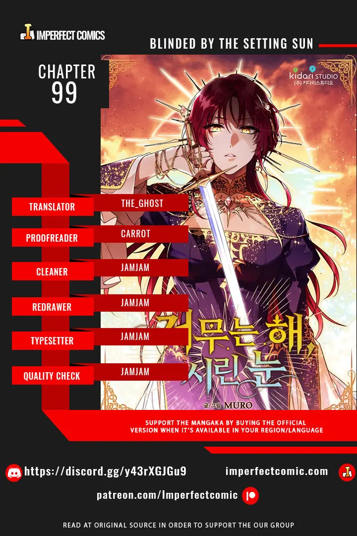 Blinded By The Setting Sun Chapter 99 - Page 1