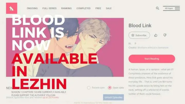 Blood Link Manhwa Online Agaaabb Chapter 75 - Page 1