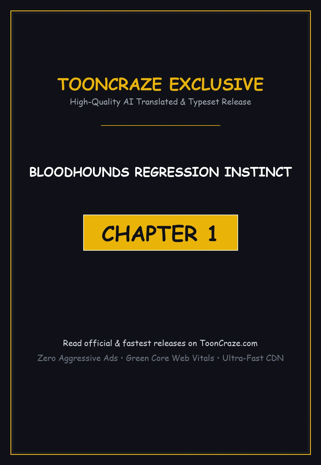 Bloodhounds Regression Instinct Chapter 1 - Page 1