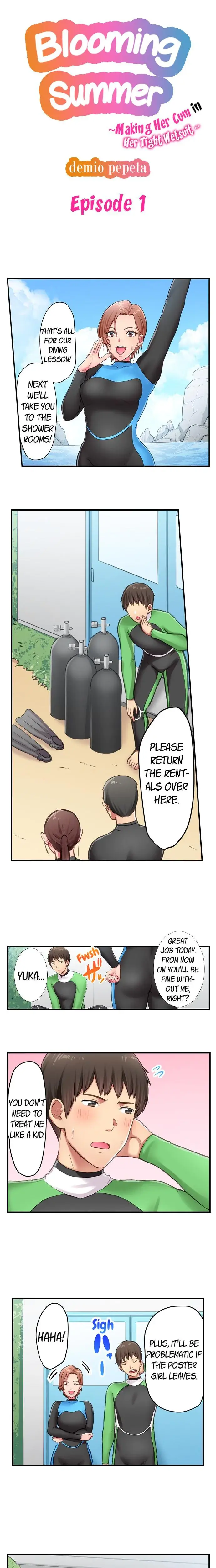 Blooming Summer Making Her Cum In Her Tight Wetsuit Chapter 1 - Page 1