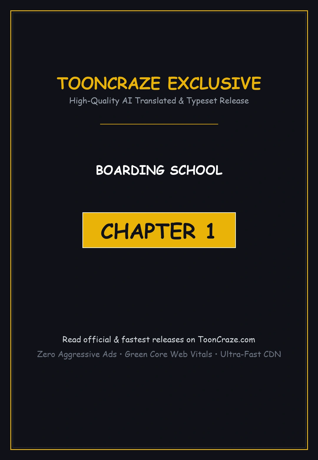 Boarding School Chapter 1 - Page 1