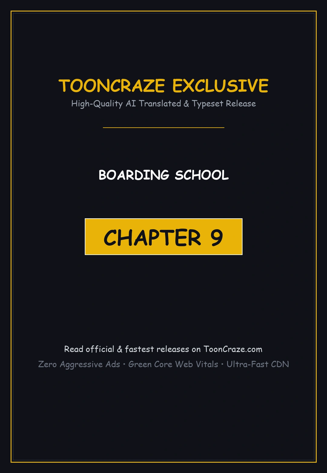 Boarding School Chapter 9 - Page 1