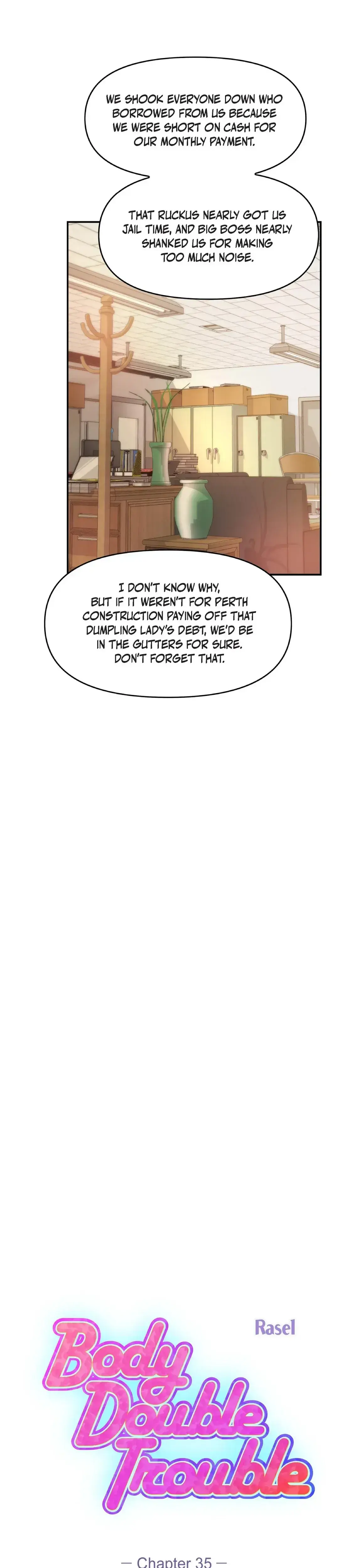 Body Double Trouble Chapter 35 - Page 4