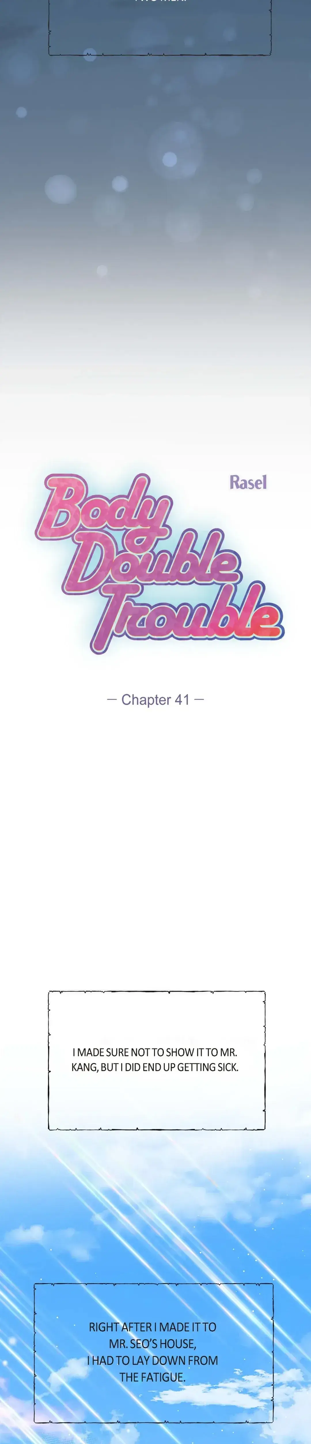 Body Double Trouble Chapter 41 - Page 12