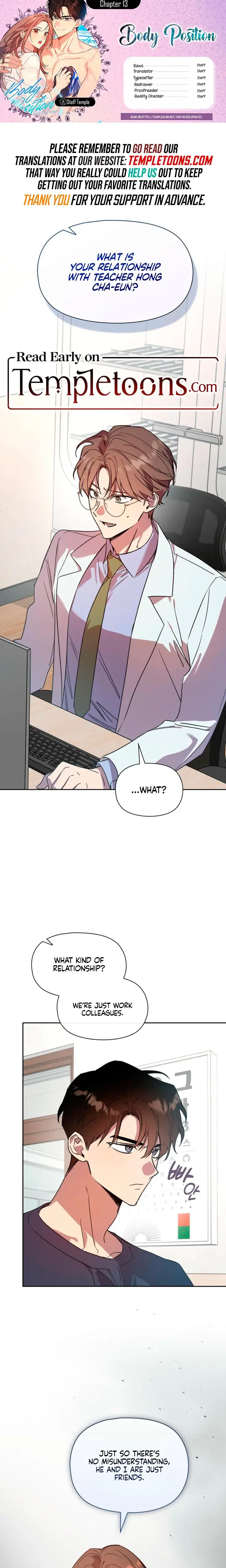 Body Position Chapter 13 - Page 1
