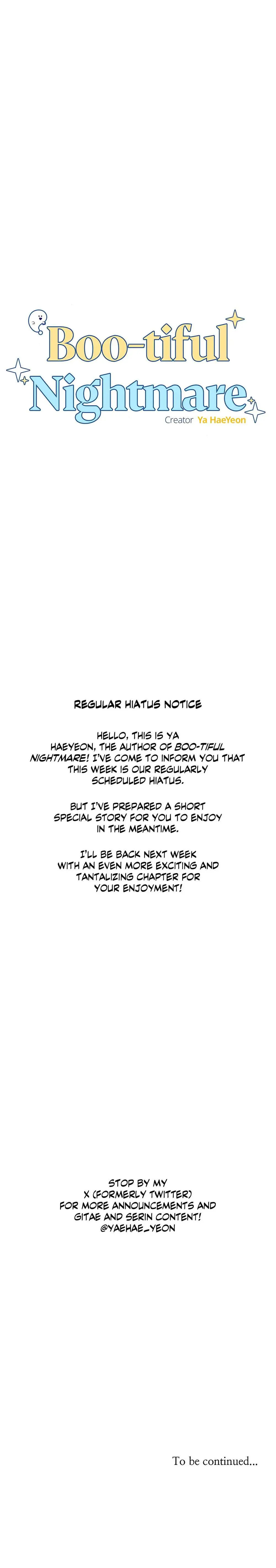 Boo Tiful Nightmare Chapter 16.5 - Page 7