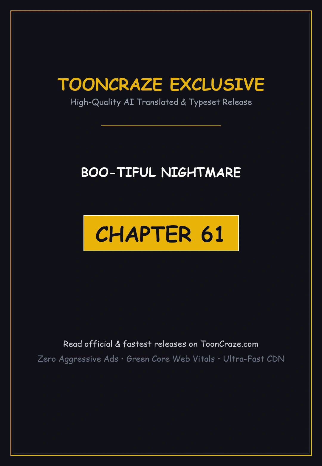 Boo Tiful Nightmare Chapter 61 - Page 1