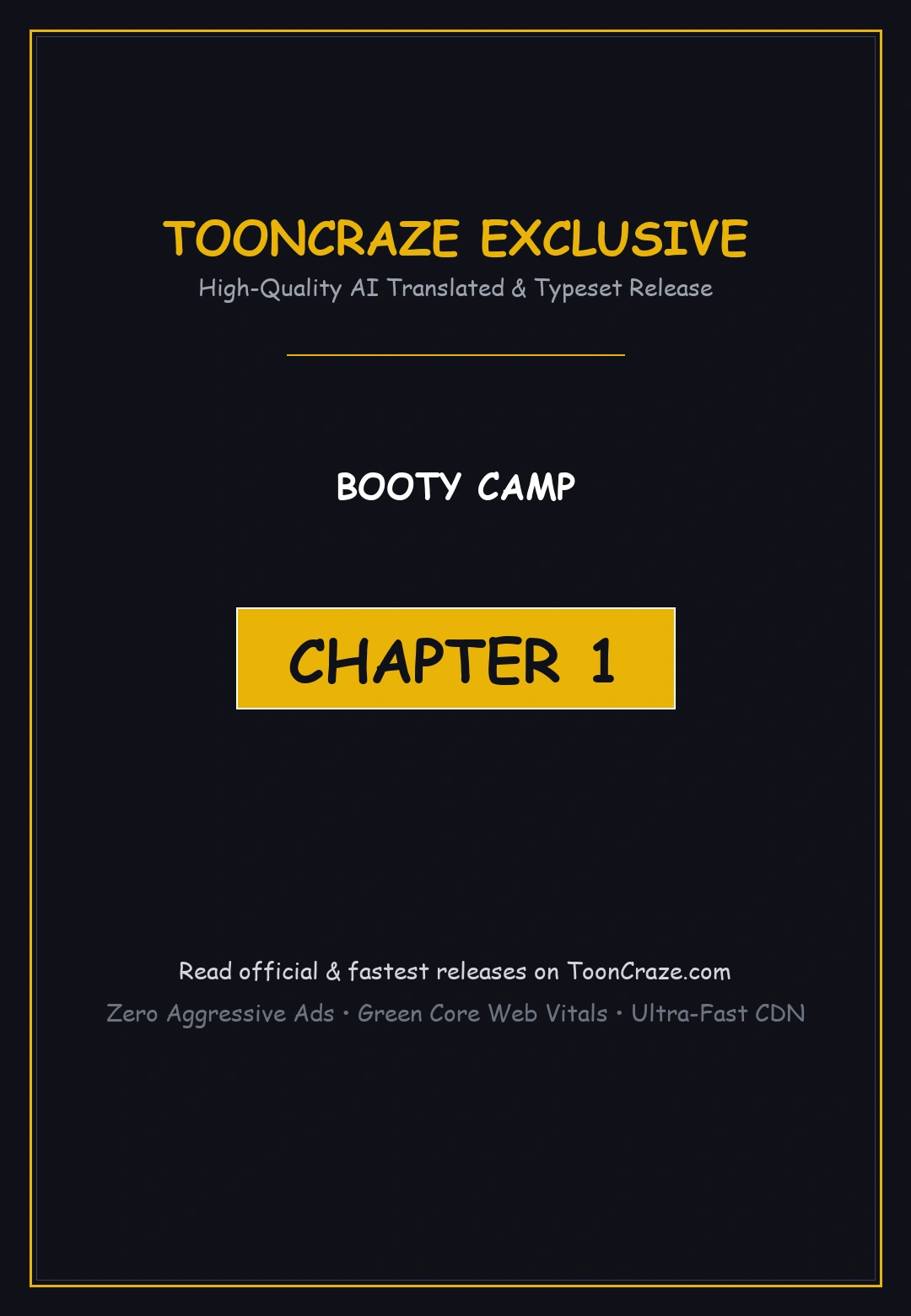 Booty Camp Chapter 1 - Page 1