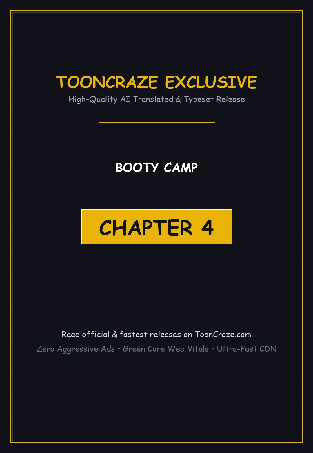 Booty Camp Chapter 4 - Page 1