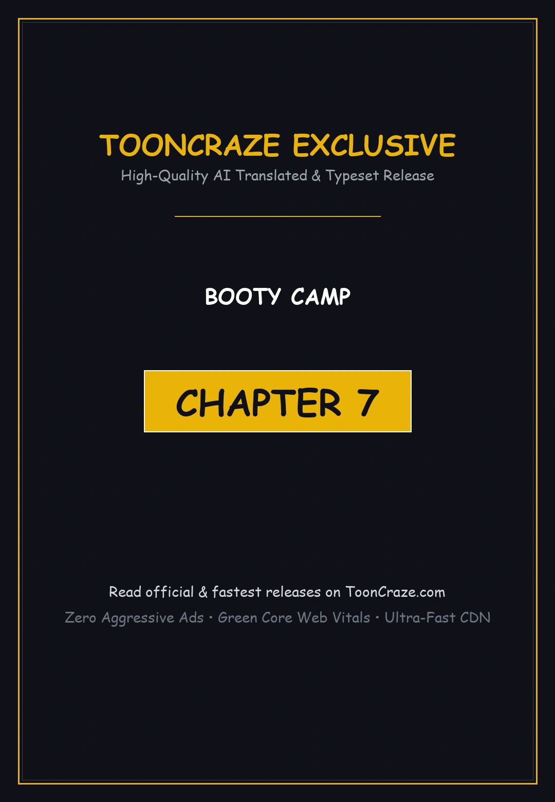 Booty Camp Chapter 7 - Page 1