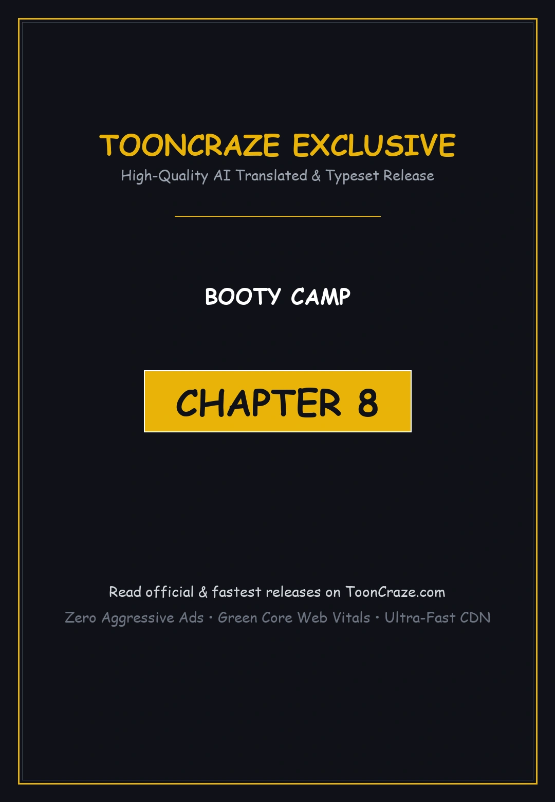 Booty Camp Chapter 8 - Page 1