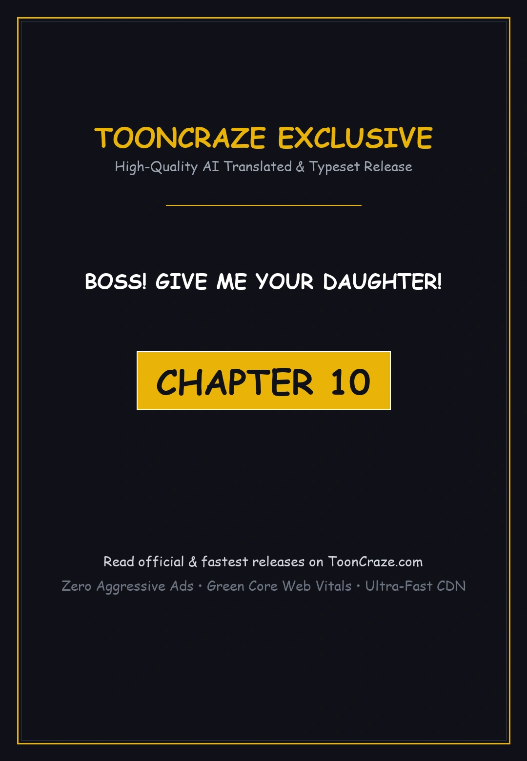 Boss Give Me Your Daughter Chapter 10 - Page 1