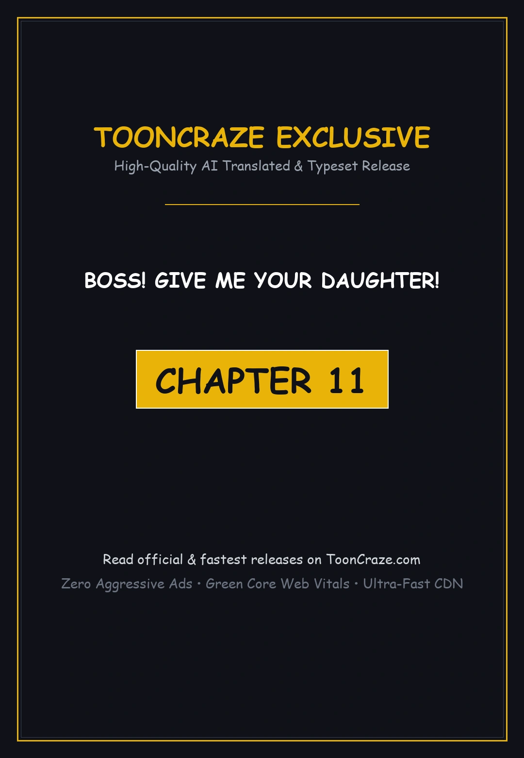 Boss Give Me Your Daughter Chapter 11 - Page 1