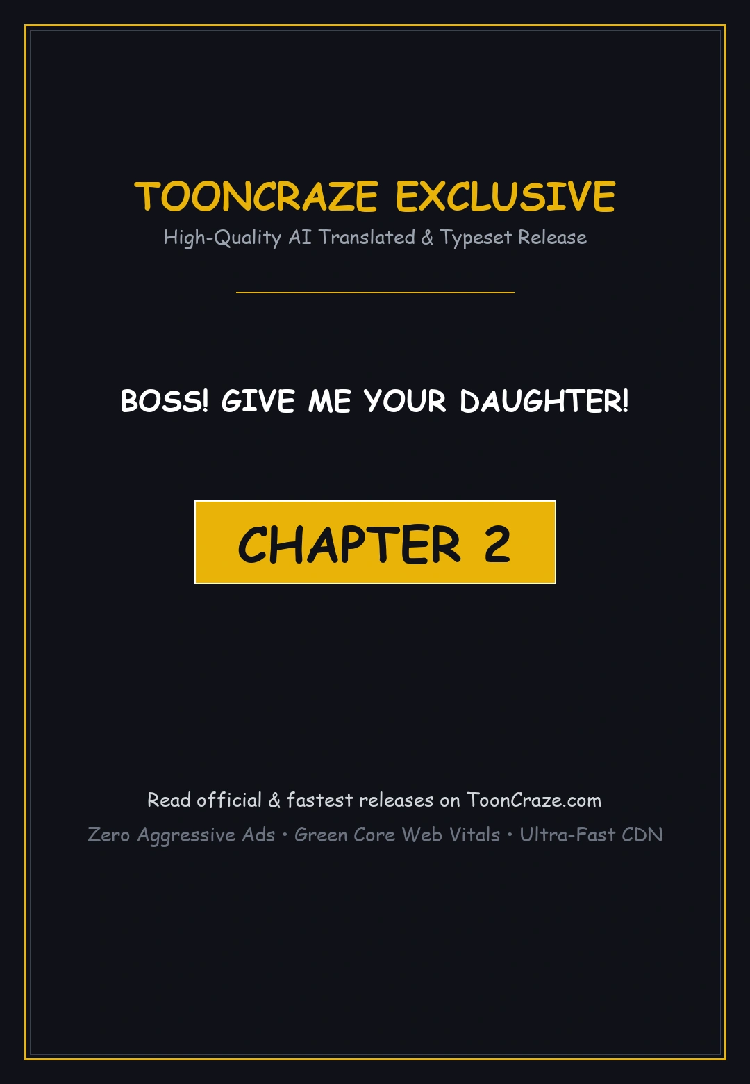 Boss Give Me Your Daughter Chapter 2 - Page 1