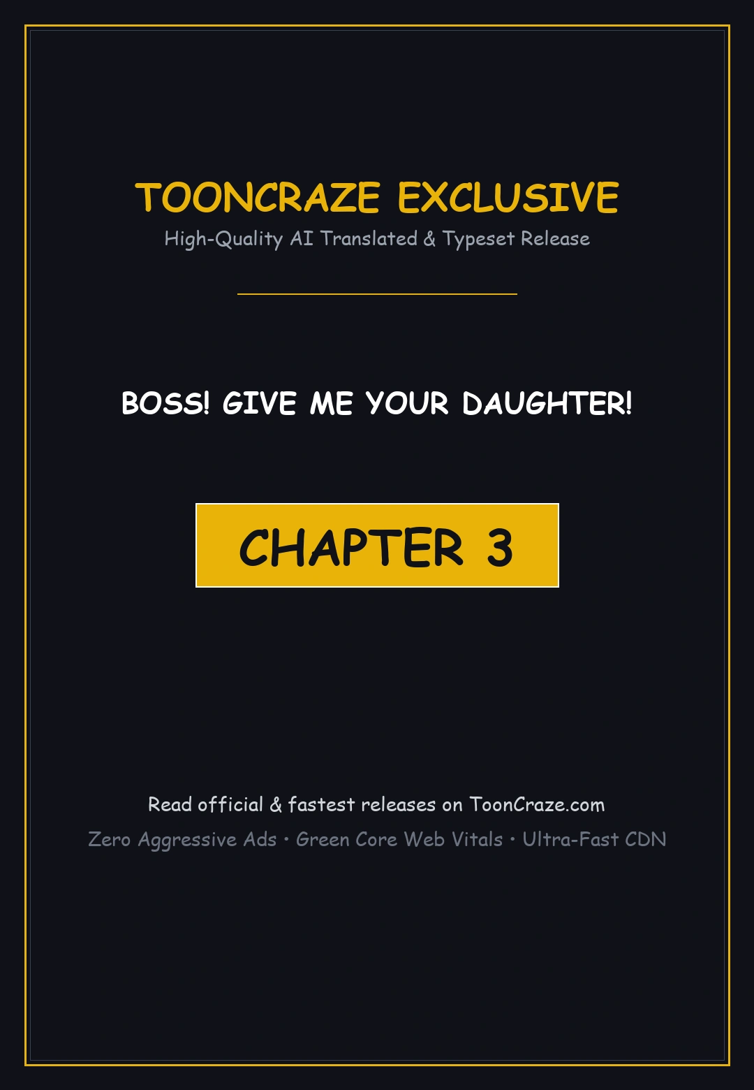 Boss Give Me Your Daughter Chapter 3 - Page 1