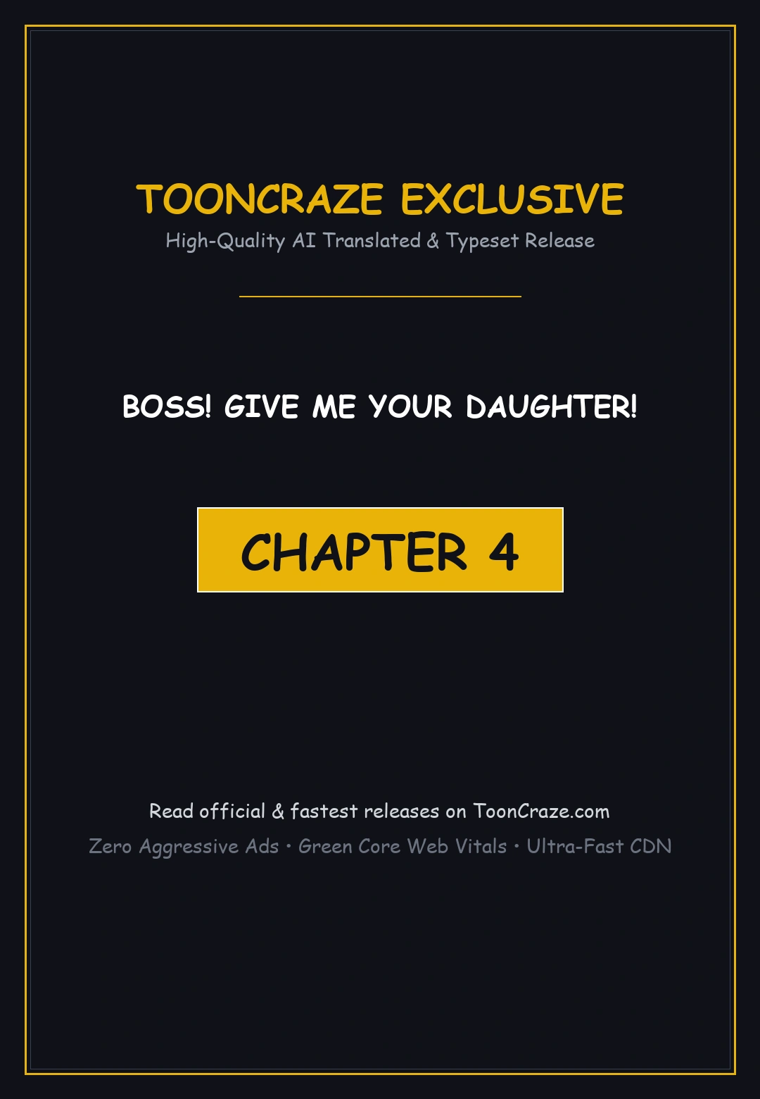 Boss Give Me Your Daughter Chapter 4 - Page 1