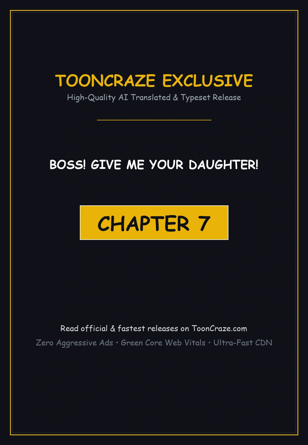 Boss Give Me Your Daughter Chapter 7 - Page 1