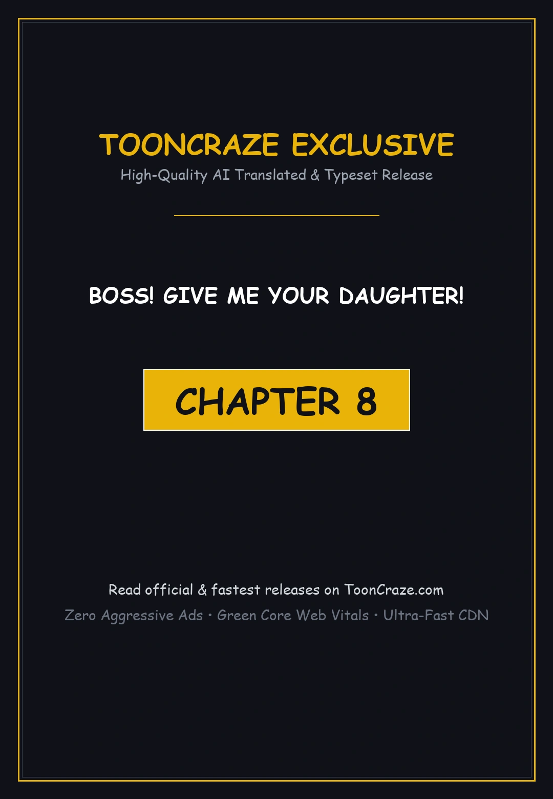 Boss Give Me Your Daughter Chapter 8 - Page 1