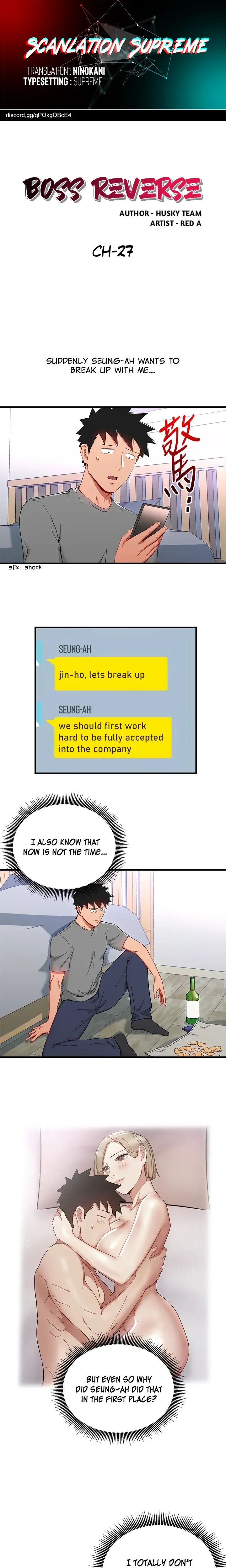 Boss Reverse Chapter 27 - Page 1