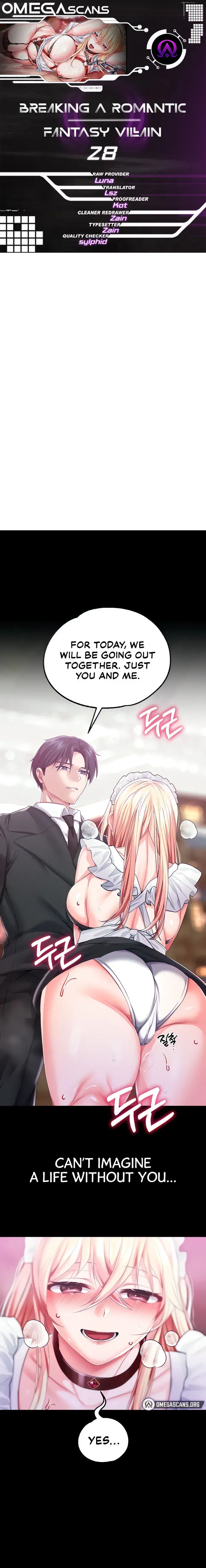 Breaking A Romantic Fantasy Villain Chapter 28 - Page 1