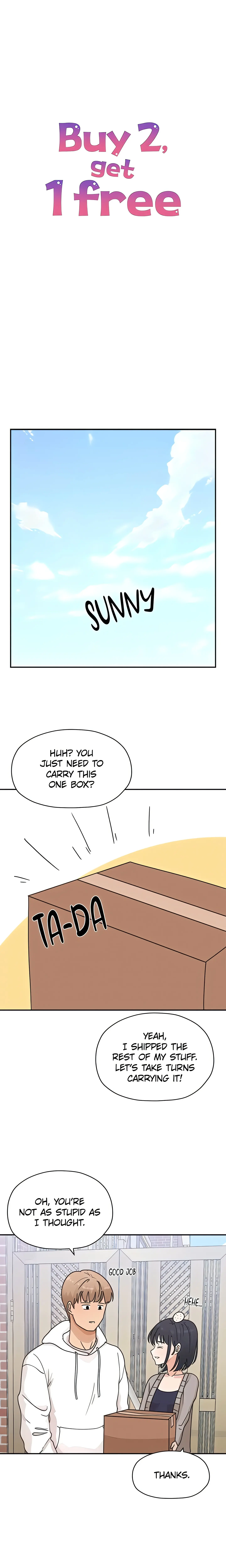 Buy 2 Get 1 Free Official Chapter 13 - Page 1