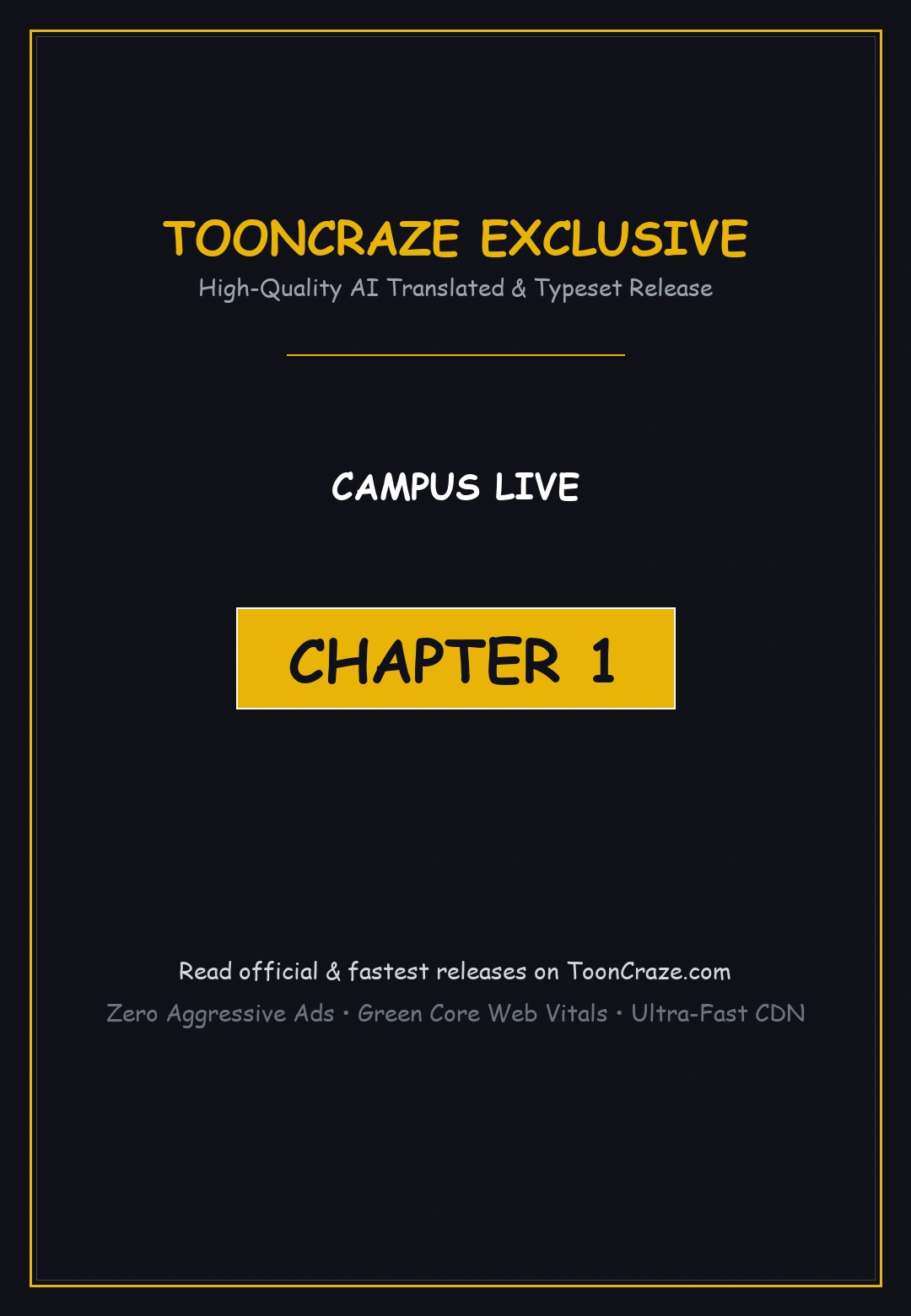 Campus Live Chapter 1 - Page 1