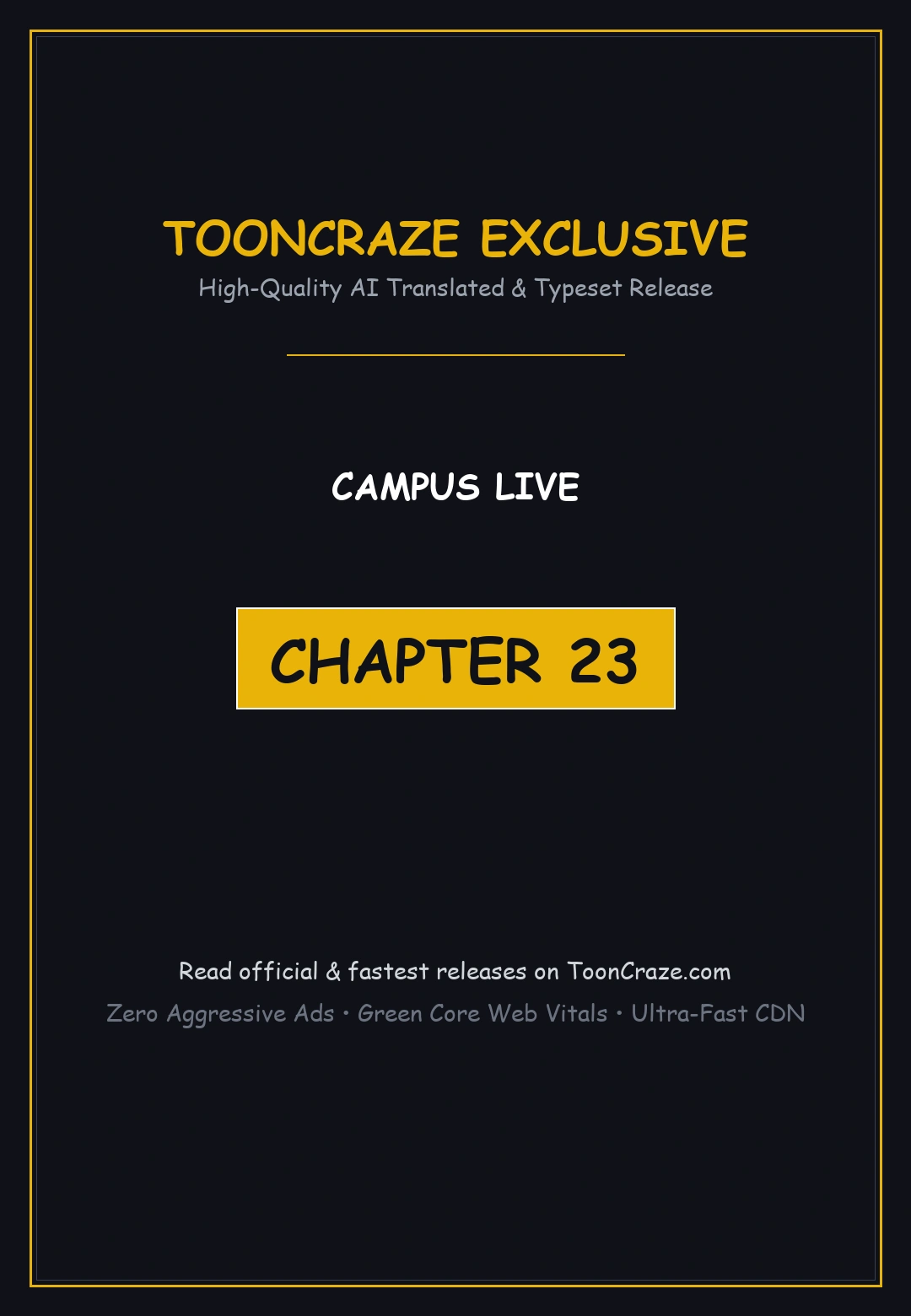 Campus Live Chapter 23 - Page 1