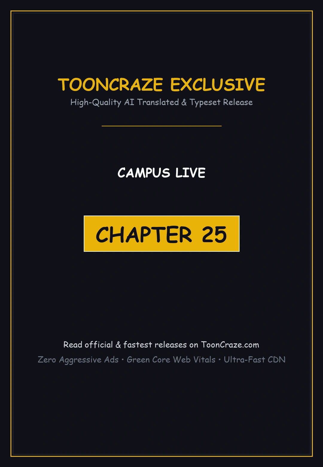 Campus Live Chapter 25 - Page 1