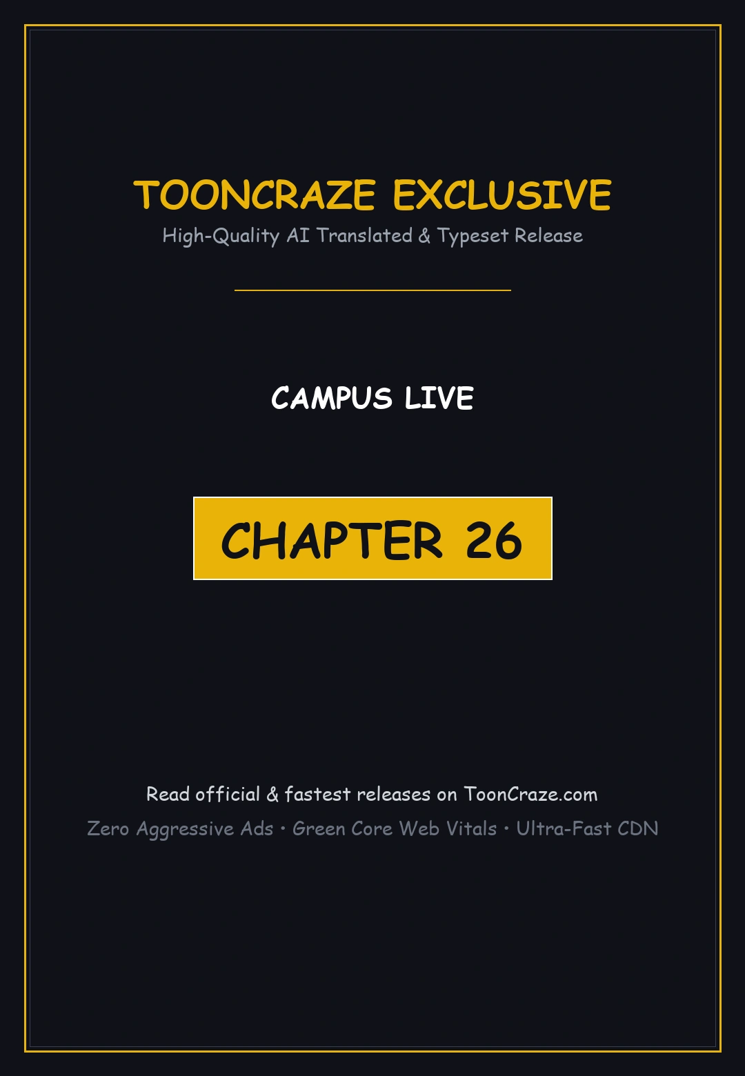 Campus Live Chapter 26 - Page 1