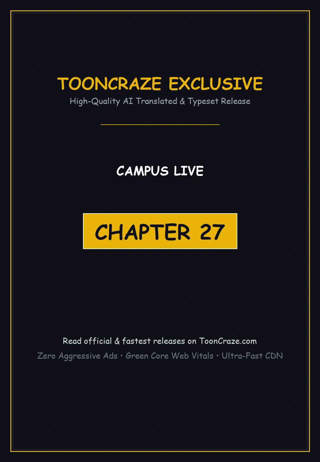 Campus Live Chapter 27 - Page 1