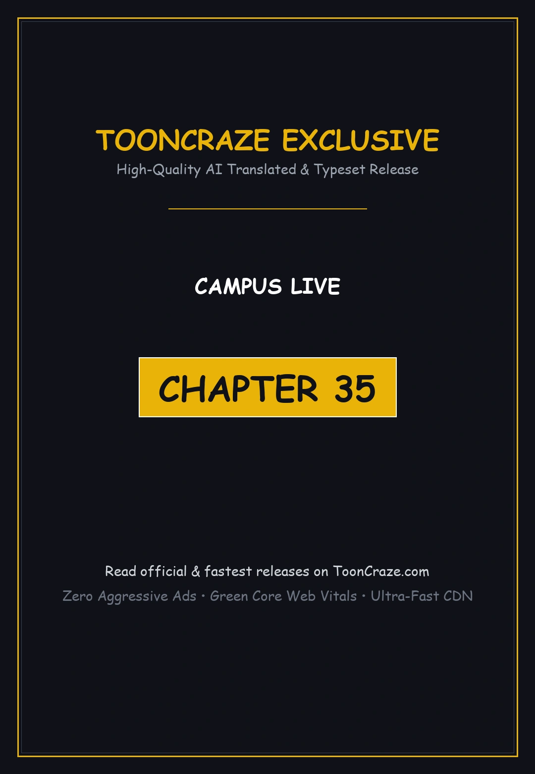 Campus Live Chapter 35 - Page 1