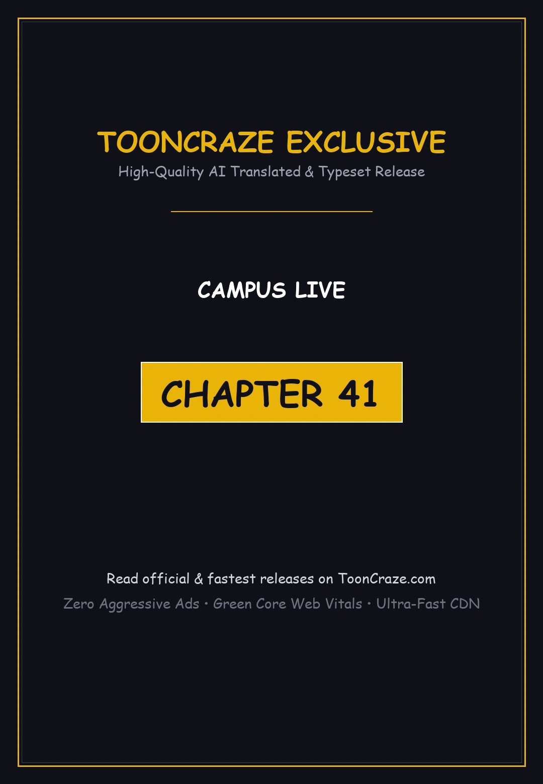 Campus Live Chapter 41 - Page 1