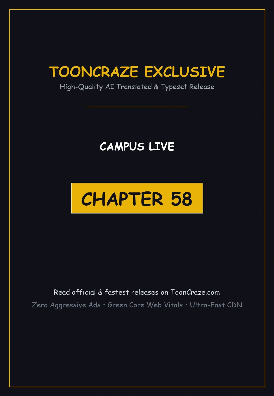 Campus Live Chapter 58 - Page 1