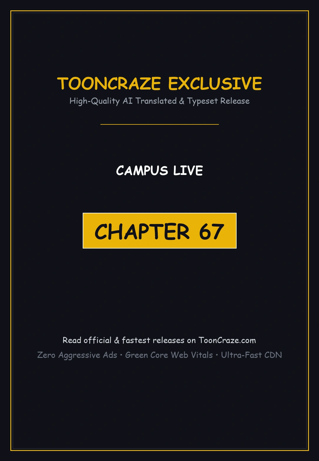 Campus Live Chapter 67 - Page 1