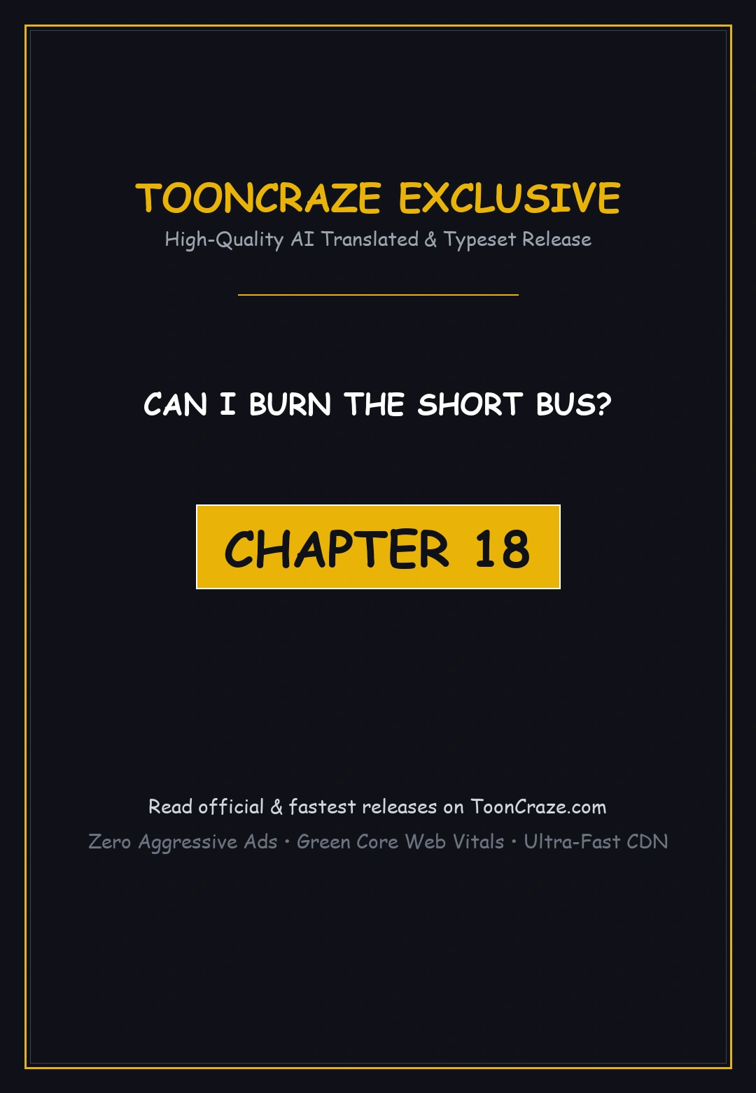 Can I Burn The Short Bus Chapter 18 - Page 1