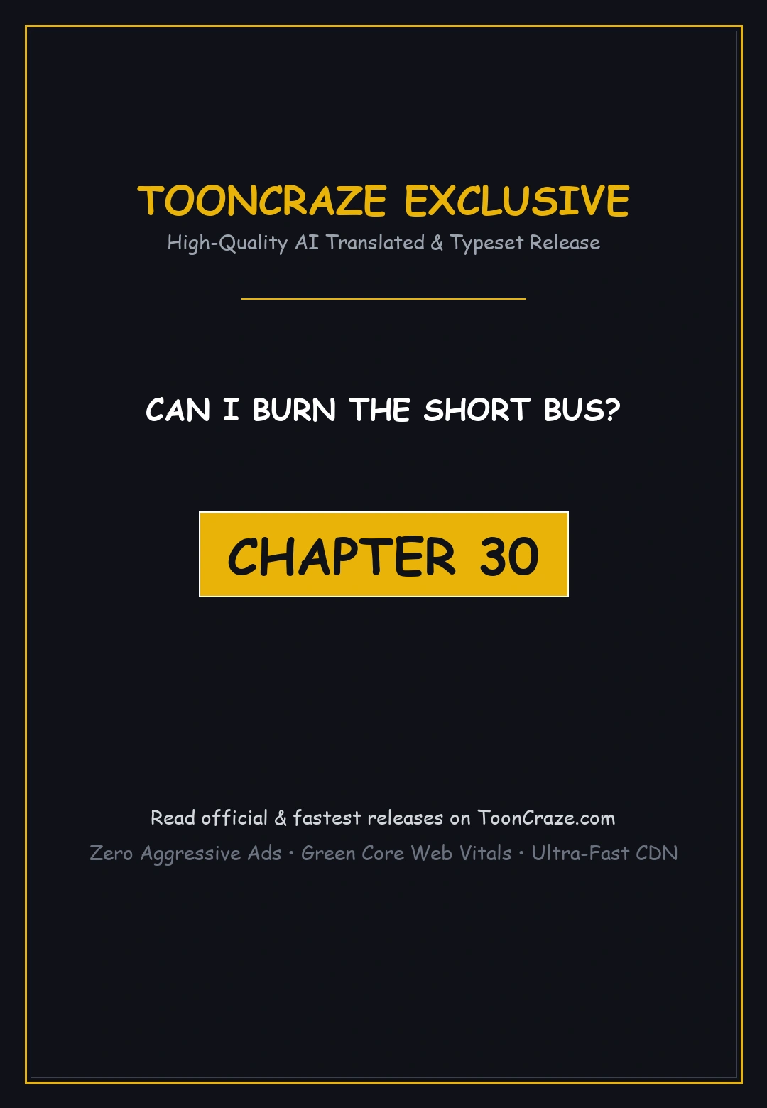 Can I Burn The Short Bus Chapter 30 - Page 1