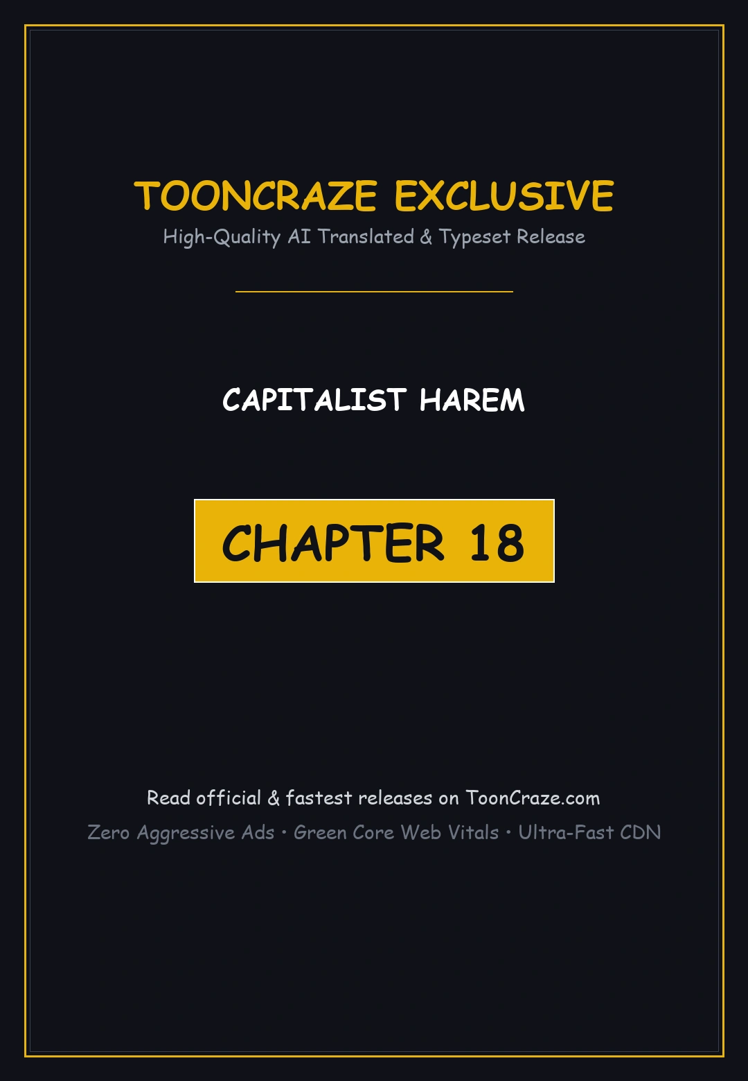 Capitalist Harem Chapter 18 - Page 1