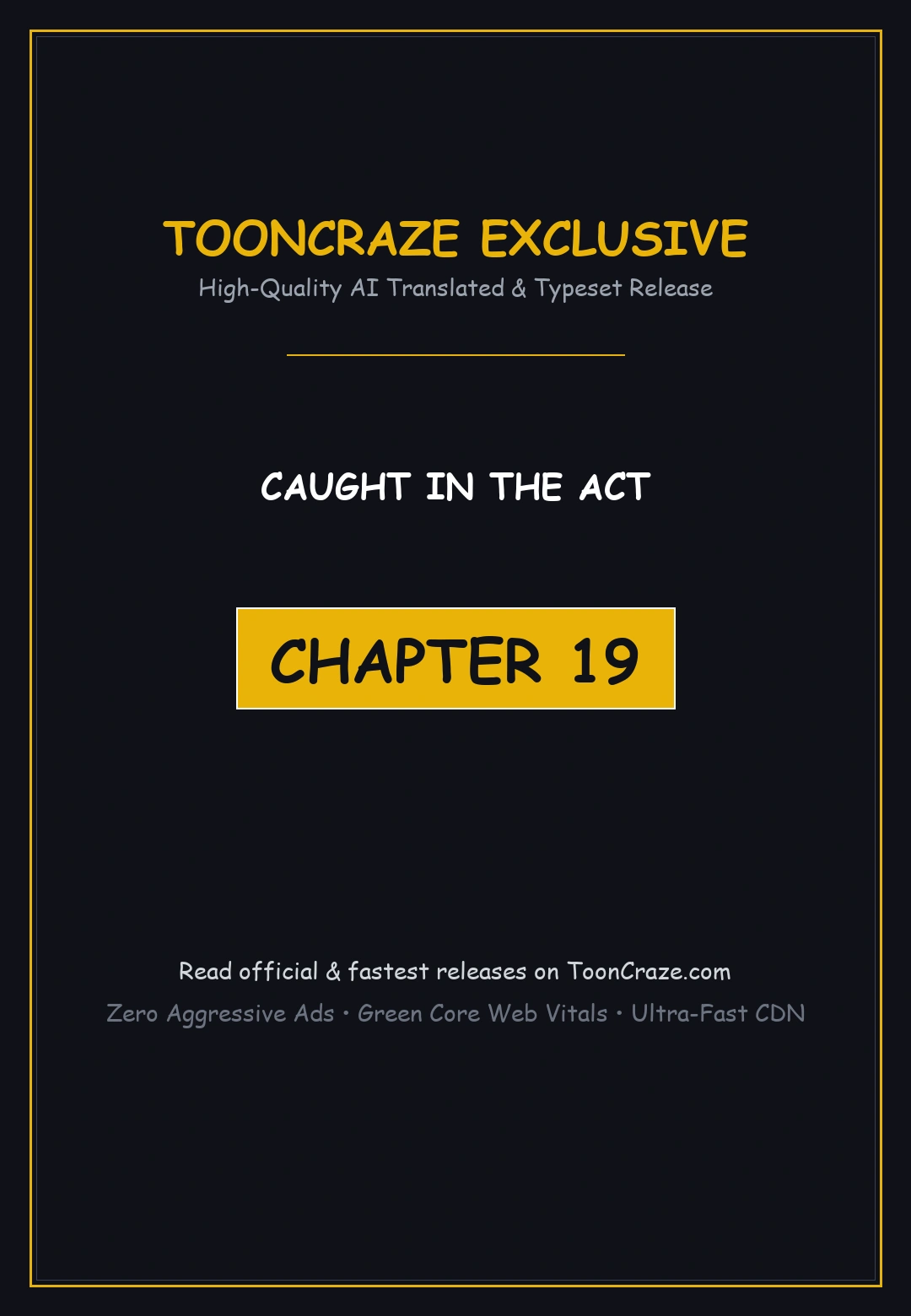 Caught In The Act Chapter 19 - Page 1