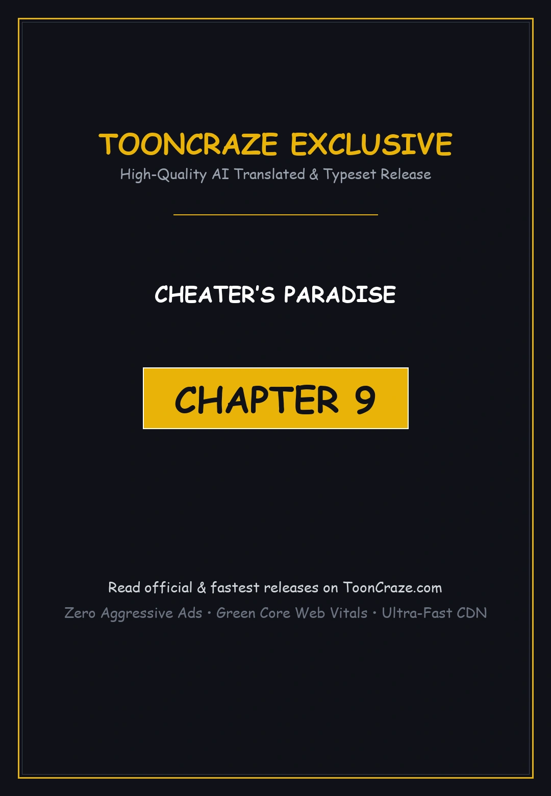 Cheaters Paradise Chapter 9 - Page 1