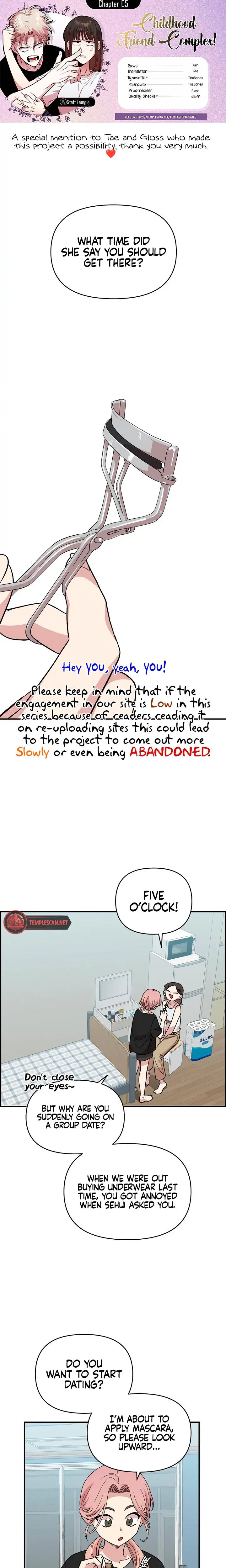Childhood Friend Complex Chapter 5 - Page 1