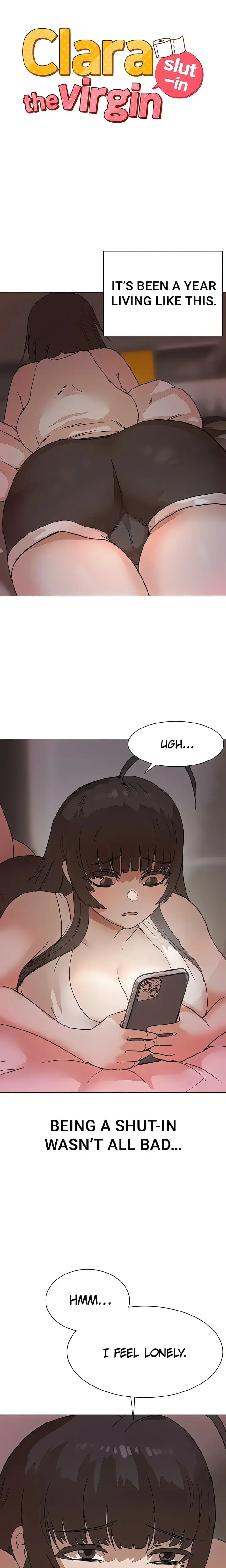 Clara The Virgin Shut In Chapter 6 - Page 1