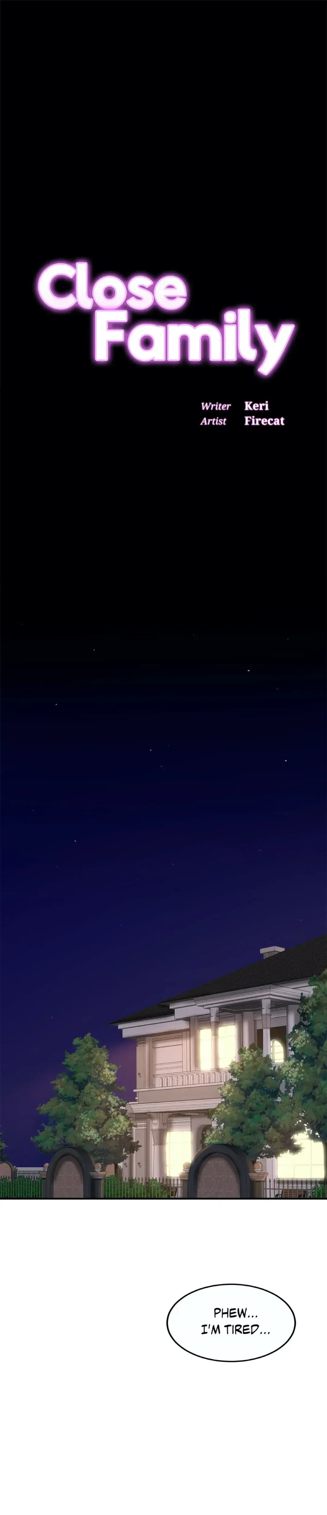 Close Family Chapter 2 - Page 1