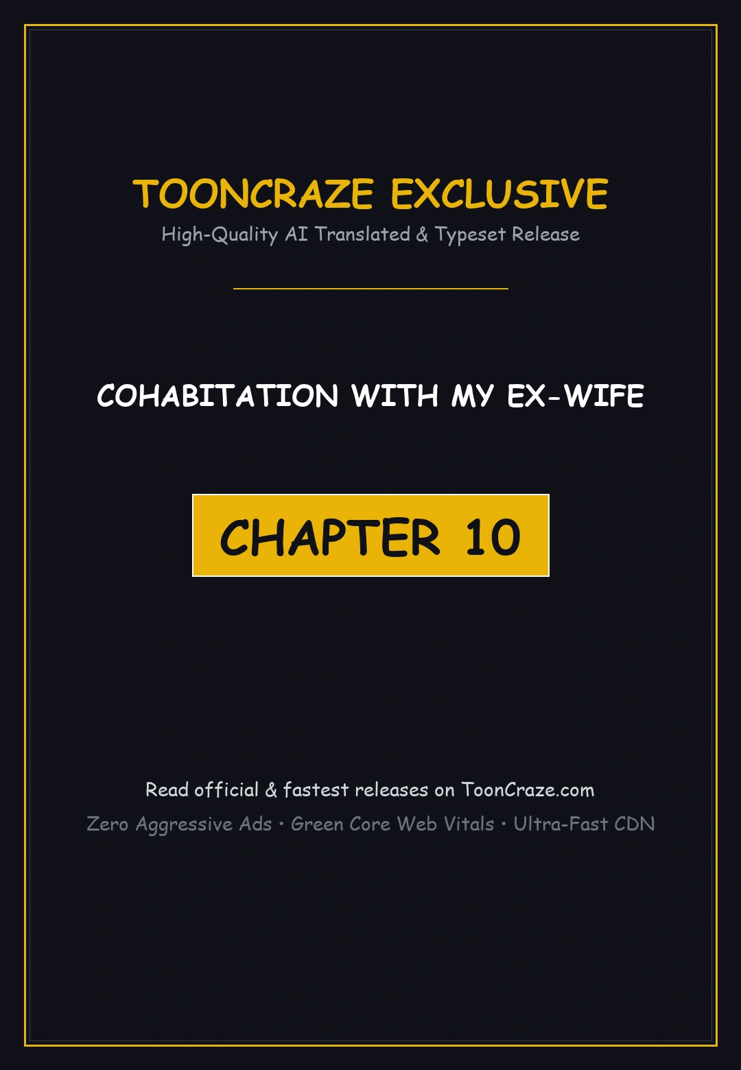 Cohabitation With My Ex Wife Chapter 10 - Page 1