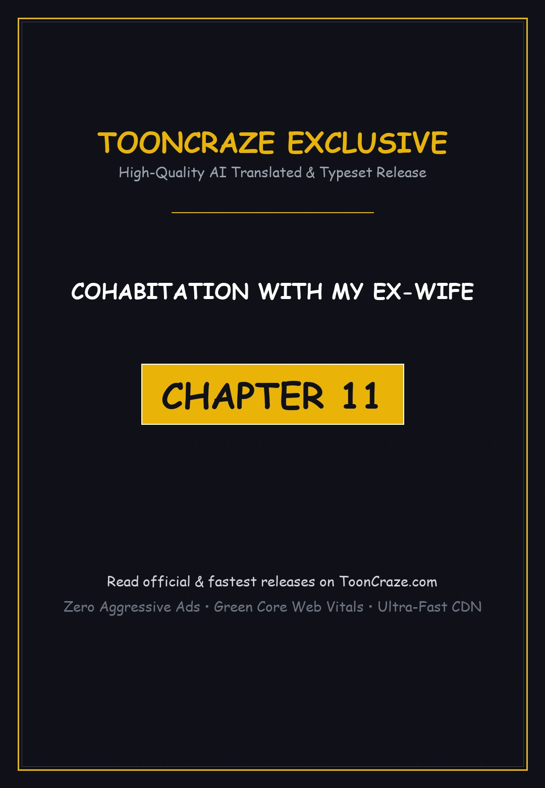 Cohabitation With My Ex Wife Chapter 11 - Page 1