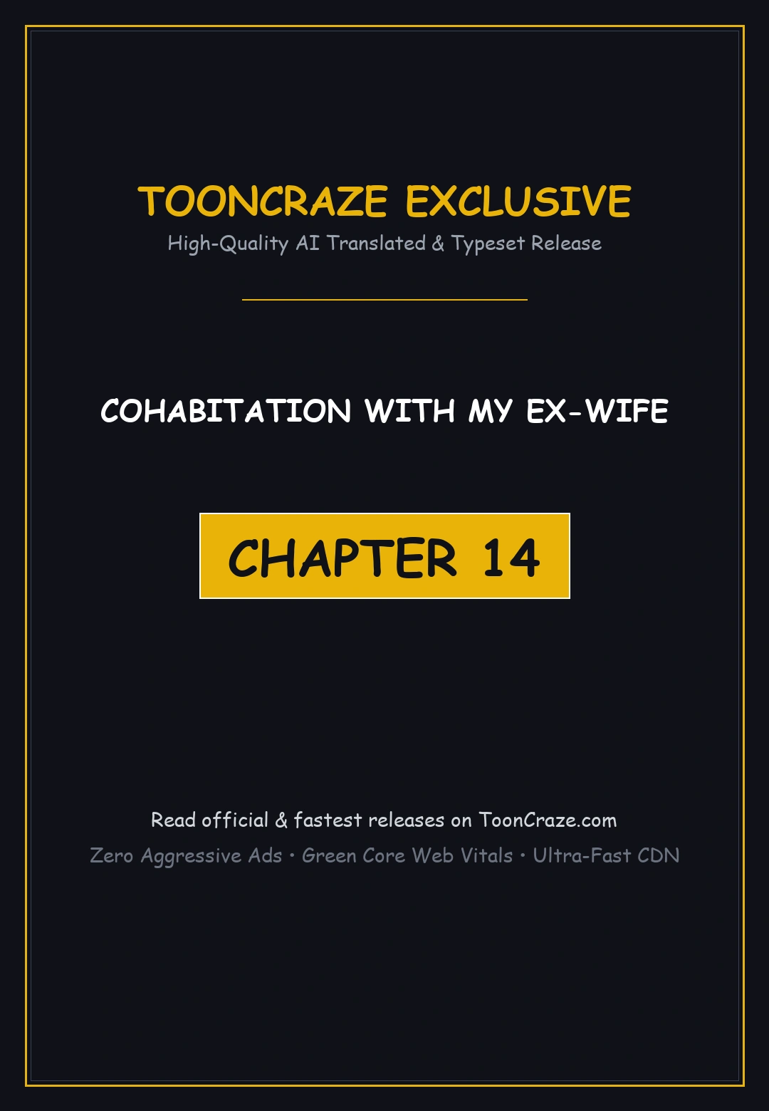 Cohabitation With My Ex Wife Chapter 14 - Page 1