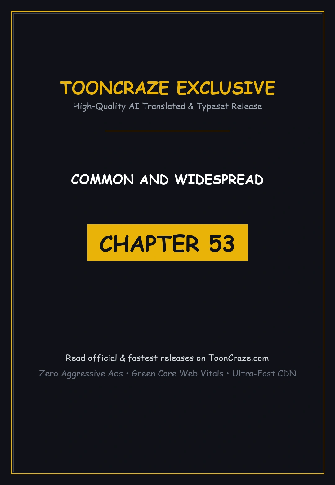 Common And Widespread Chapter 53 - Page 1