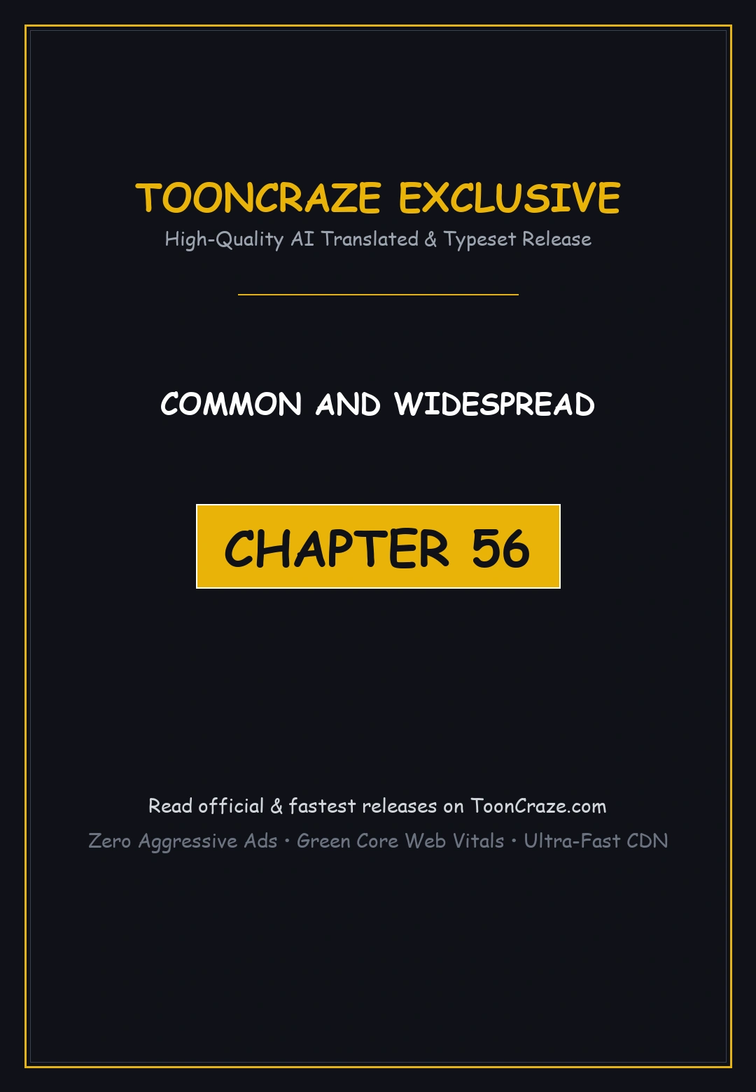 Common And Widespread Chapter 56 - Page 1