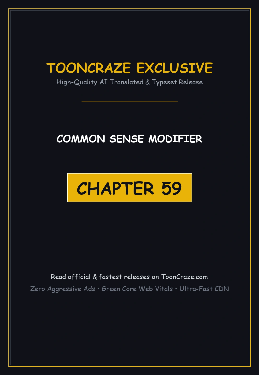 Common Sense Modifier Chapter 59 - Page 1