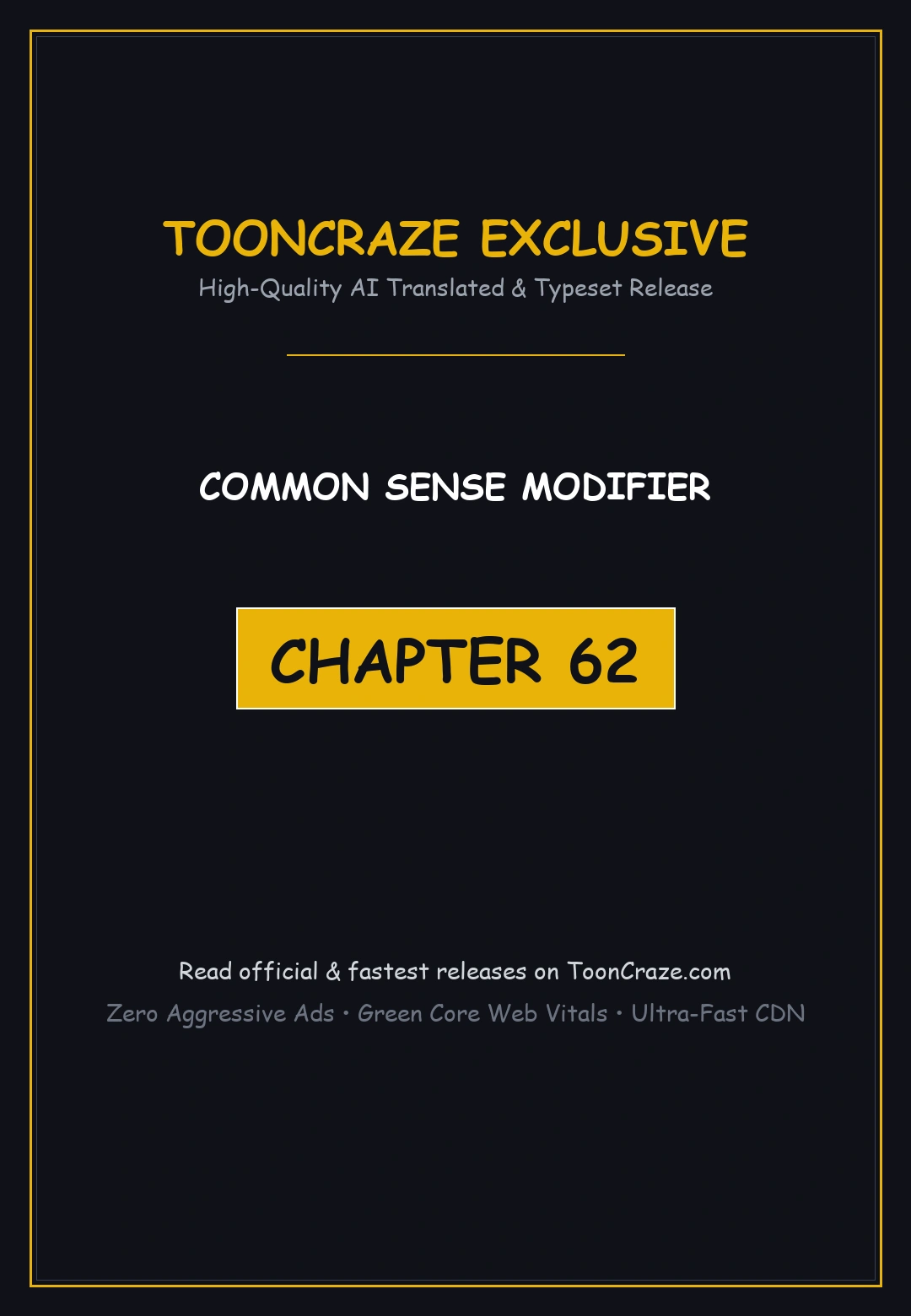 Common Sense Modifier Chapter 62 - Page 1